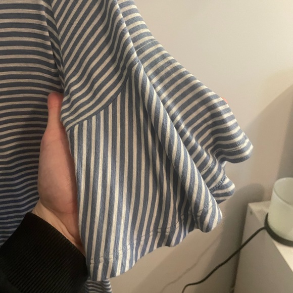 Blue & White Striped Shirt - Picture 3 of 4